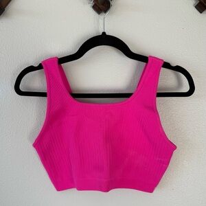 🌷NWOT Buffbunny Scoop Seamless Sports Bra - Hard Candy XXL